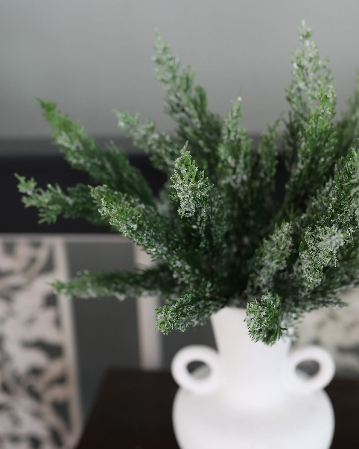 Holiday Greens Artificial Pine with Snow