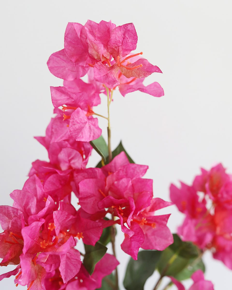 Faux Flowering Branches Pink Bougainvillea
