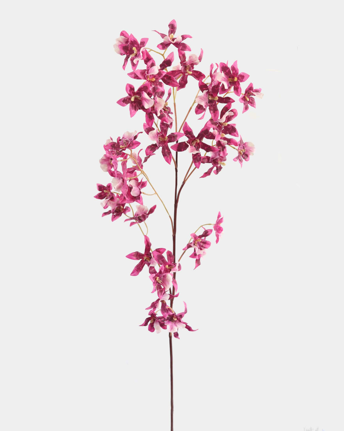 Pink artificial oncidium stem 
