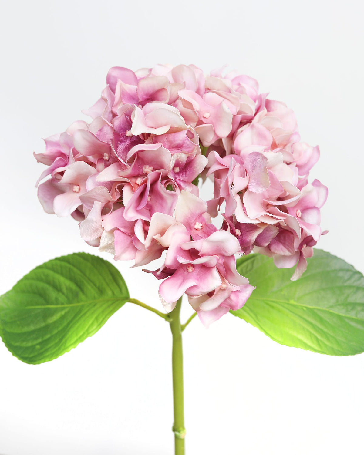 Pink Fake Hydrangea Flower 