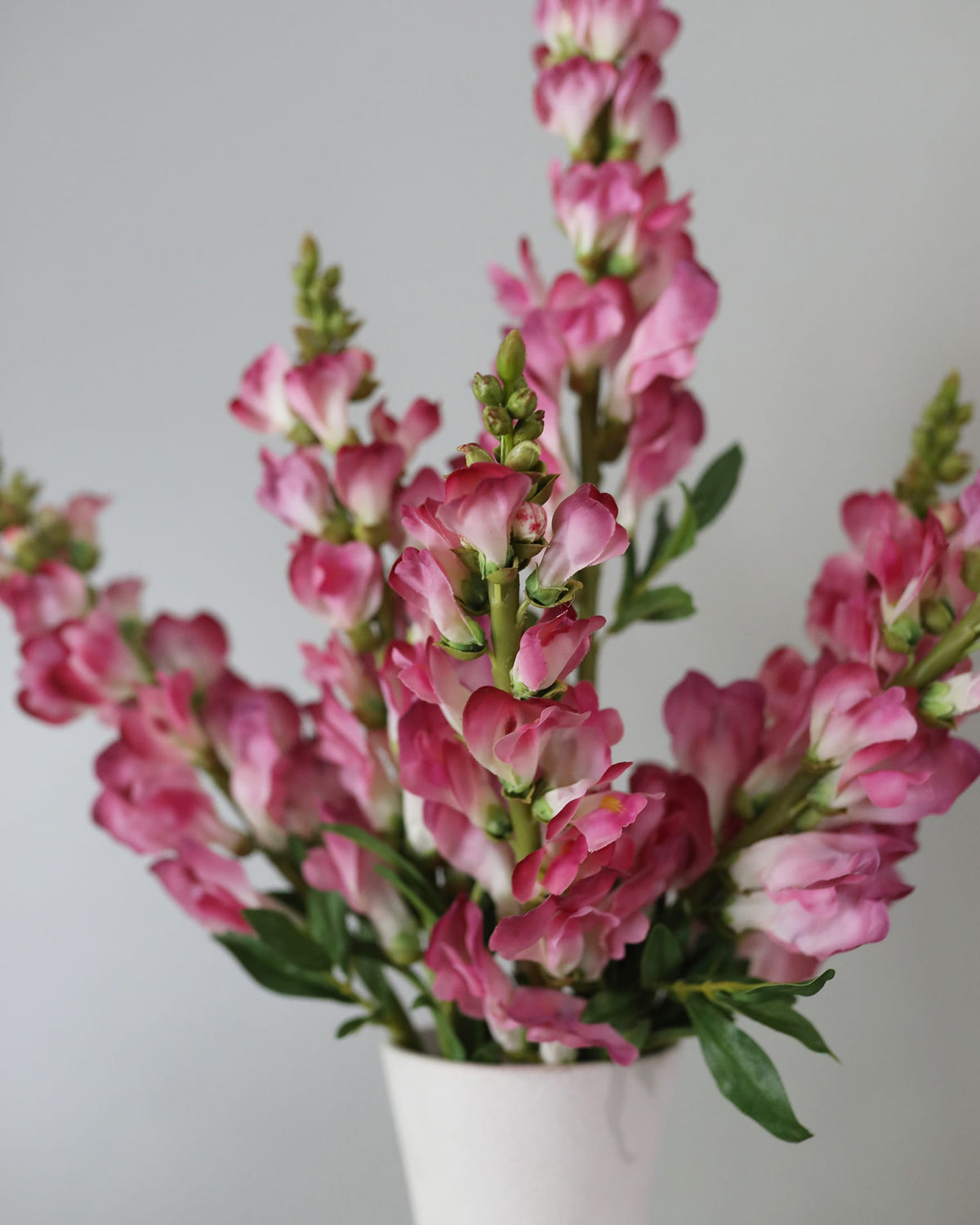 Real Touch Snapdragon Flowers in Pink
