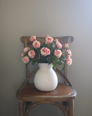 Real Touch Rose | Pink Roses | Real Touch Rose Flowers | Fake Roses