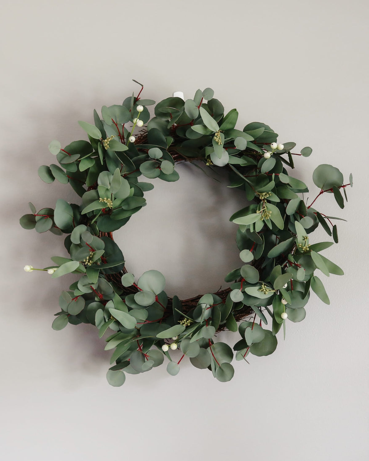 Faux Eucalyptus Wreath 