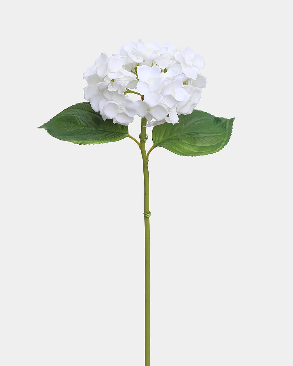 Artificial Flowers Small White Hydrangea Blossom
