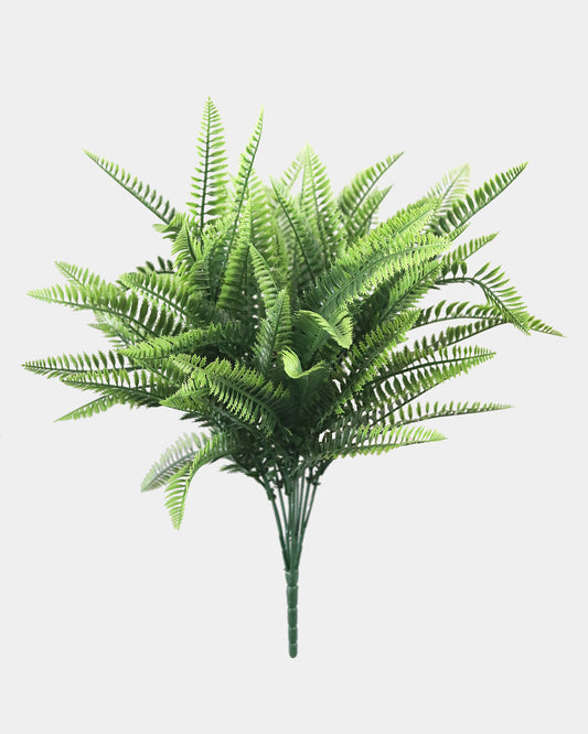 Artficial UV and Fire Resistant Fern Bush