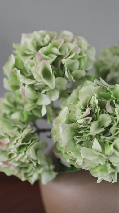 Artificial Long Green Hydrangea 28.5