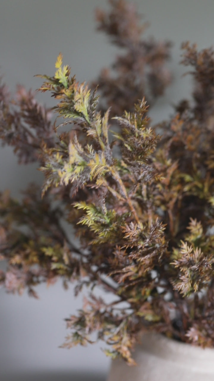 Artificial Rosemary Greenery Stem in Fall Colors