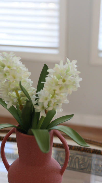 Cream White Hyacinth 12.5”