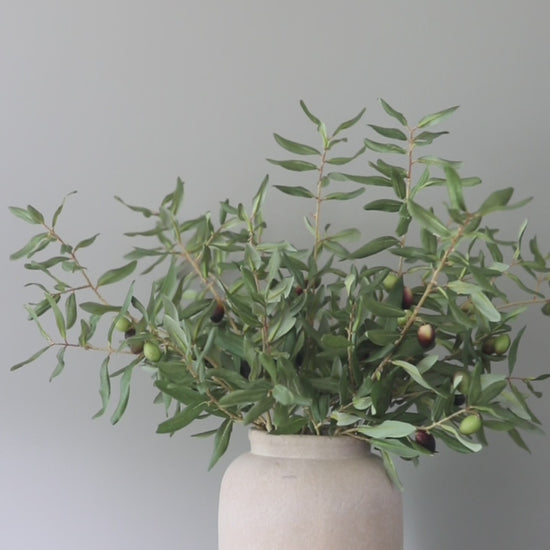 Artificial Foliage Olive Leaf Branches