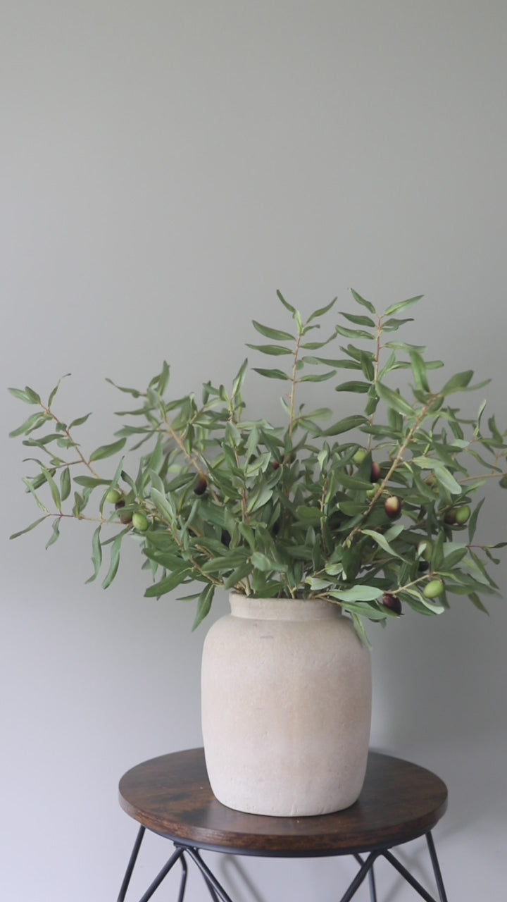 Artificial Foliage Olive Leaf Branches