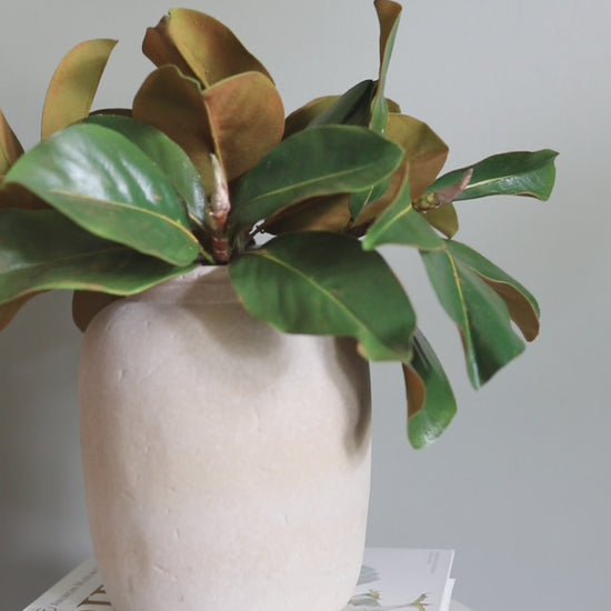 Magnolia Leaves Display Fake Greens