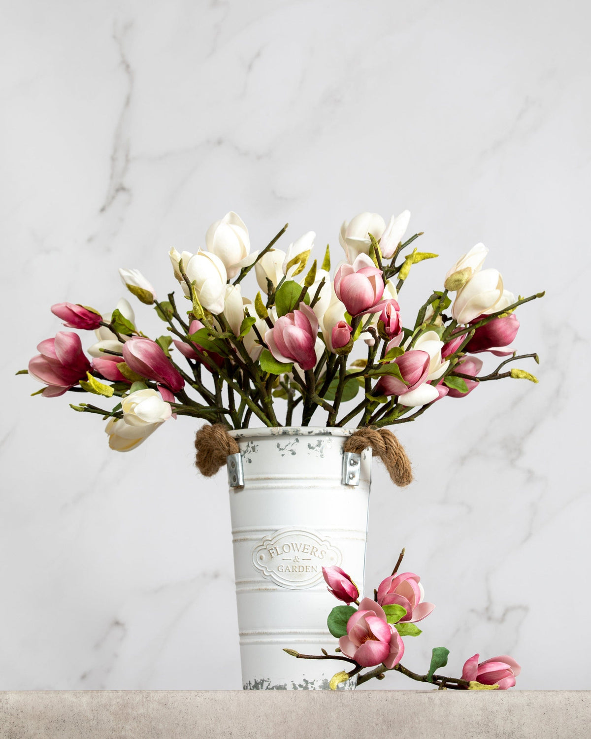 Prestige Botanicals Artificial Magnolia Tulip Stems