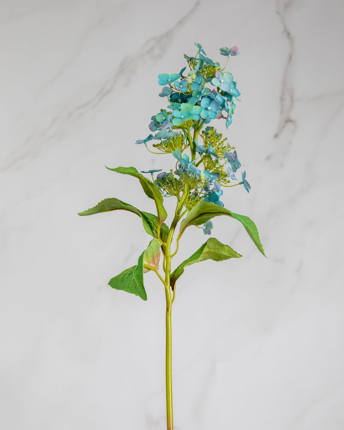 Prestige Botanicals Artificial Blue Butterfly Hydrangea stem