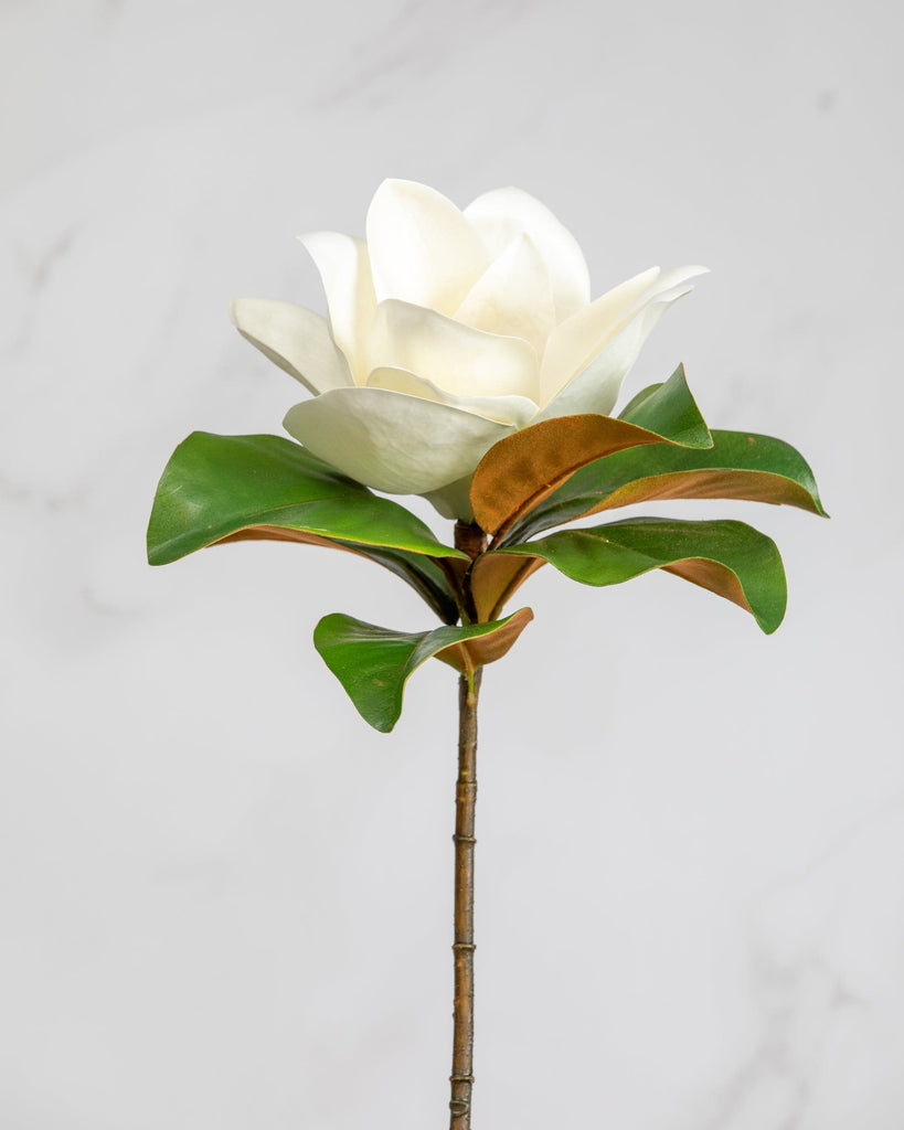 Artificial White Magnolia Bloom 29